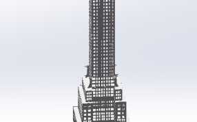 克莱施勒大厦模型3D模型