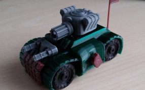 玩具战车三维模型