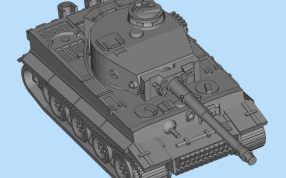 坦克战车三维模型