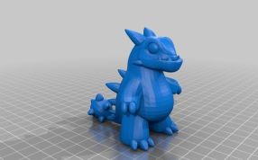 恐龙stl3D打印模型