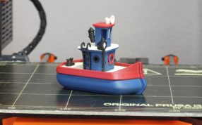 卡通轮船三维模型