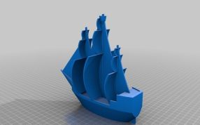海盗船stl模型