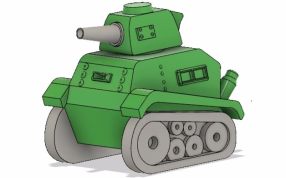玩具坦克模型