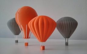 热气球stl模型
