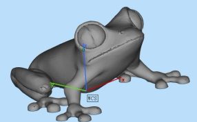 树蛙三维模型