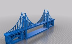 拱形桥梁模型