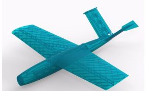  3D打印麻雀滑翔机