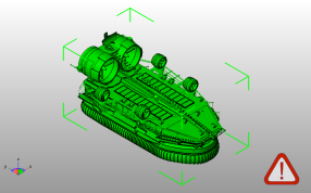 气垫船模型