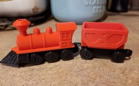 玩具组装小火车