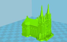 大教堂模型.