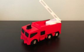  消防车模型