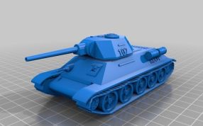 坦克组装模型