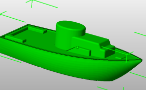 小船stl模型