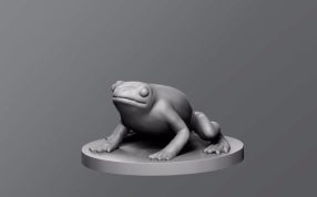 青蛙3D模型
