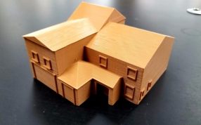 小砖房模型