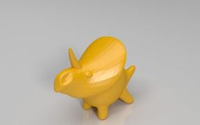 3D打印犀牛模型