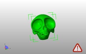 夜猴头骨模型