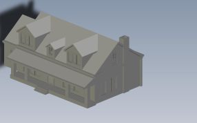 平民房子模型