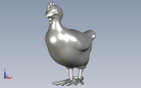 大母鸡模型
