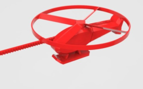  3D打印的直升机玩具 