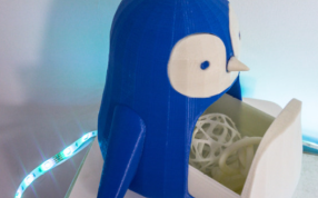 3D打印的可爱的企鹅