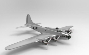 B17 飞机模型