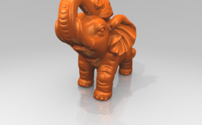 3D打印的小象