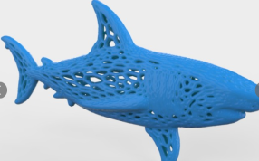  深水鲨鱼模型