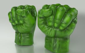 绿巨人强壮的双手