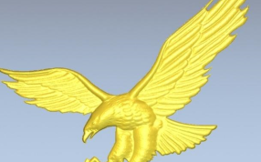 金色鹰雕塑