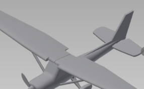 塞斯纳轻型飞机模型 