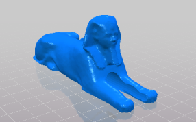 埃及狮身人面像的打印模型