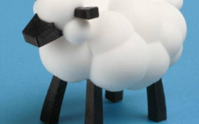 黑角绵羊打印模型