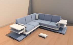  沙发模型设计