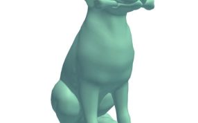 土狗雕像模型
