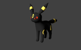 小黑猫模型