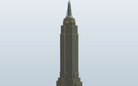帝国大厦模型