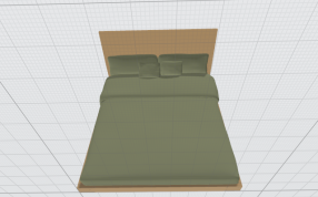 松木床单模型