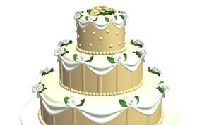  婚礼蛋糕模型