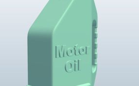 机油瓶打印模型
