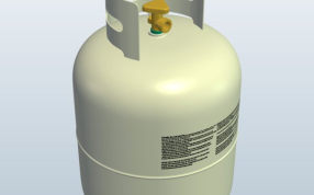 丙烷罐模型