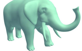 大象打印模型