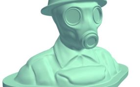 二战焊料防毒面具