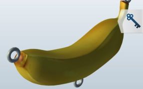 香蕉打印模型