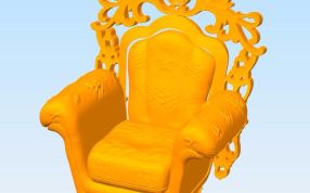 椅子打印模型