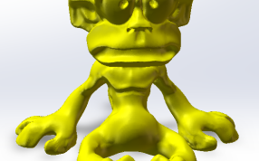 恐惧猴3D打印模型