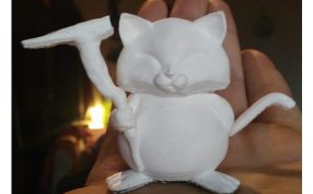猫仙人三维模型