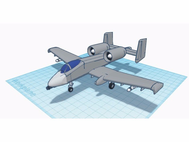 A-10攻击机模型