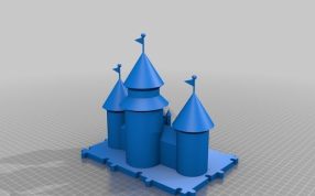 公主城堡模型