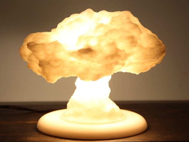 发光的蘑菇云